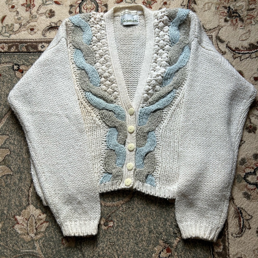 Yasmin Hand Knitted Cardigan